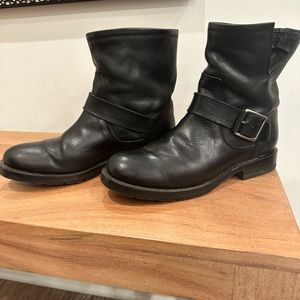 Frye moto boots